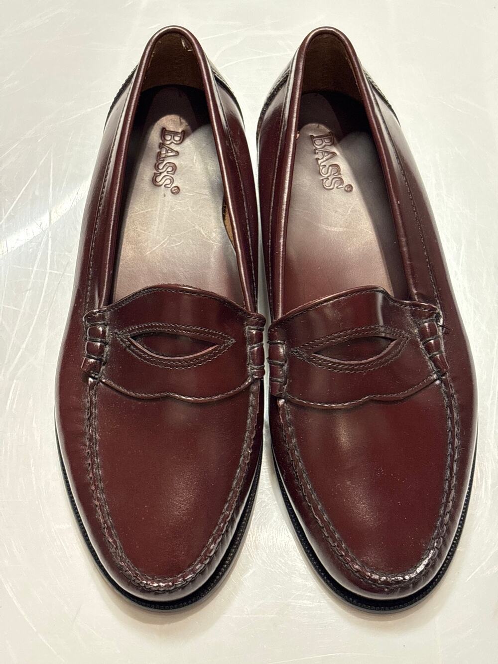 G H BASS & CO Weejuns Classic Oxblood Leather Loafers Slip On New Men’s 7.5 E